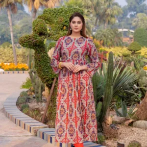Vibrant Printed Kurti for Effortless Elegance in Every Season